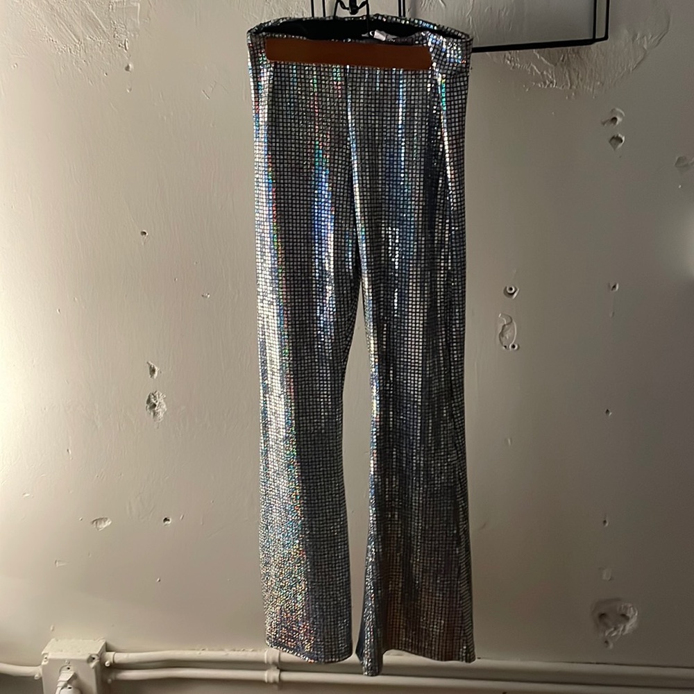 TopShop Disco Pants Stretchy